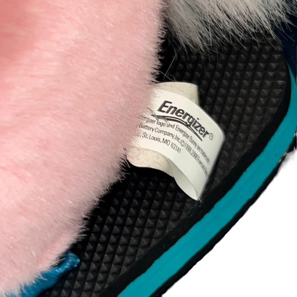 Vintage 1998 2000 Promotional Large 20" Plush Energizer Bunny in Flip Flops - Picture 12 of 15